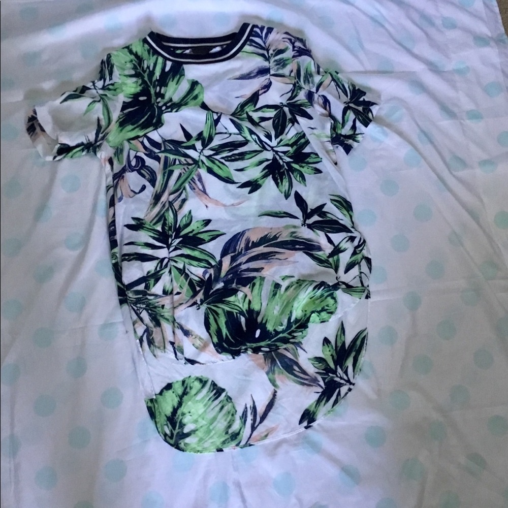Palm Tree High Low Top